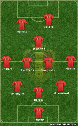 Belgium Formation 2021