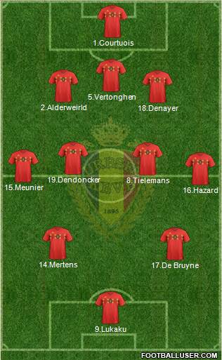 Belgium Formation 2021