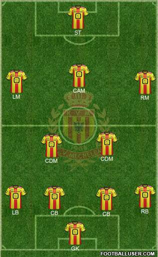 Yellow Red KV Mechelen Formation 2021