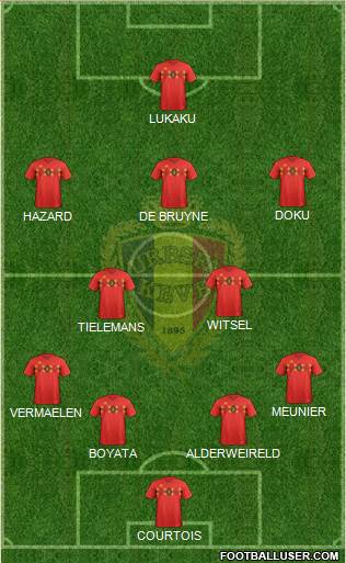 Belgium Formation 2021