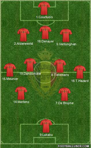 Belgium Formation 2021