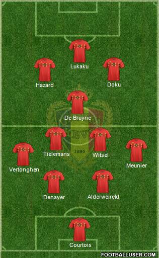 Belgium Formation 2021