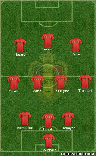 Belgium Formation 2021
