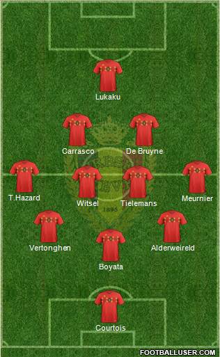 Belgium Formation 2021