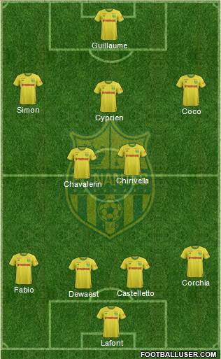 FC Nantes Formation 2021