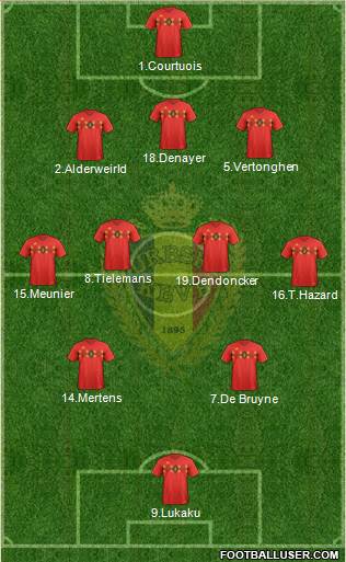 Belgium Formation 2021