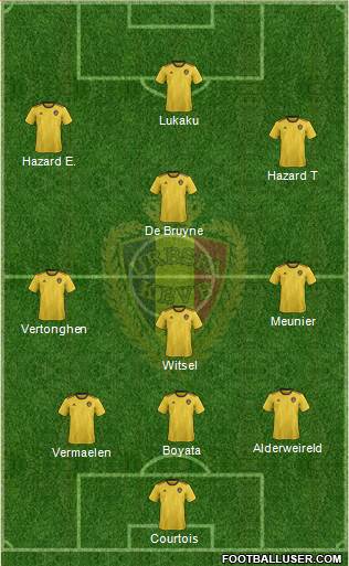 Belgium Formation 2021