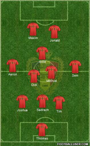 Belgium Formation 2021