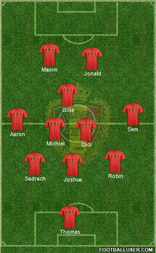 Belgium Formation 2021