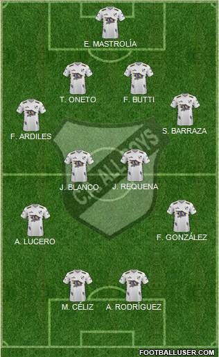 All Boys Formation 2021