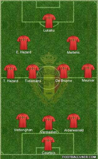 Belgium Formation 2021