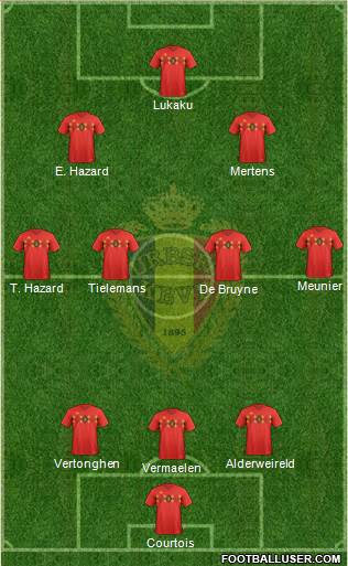 Belgium Formation 2021