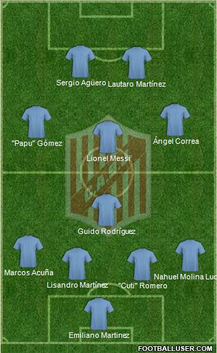 9 de Julio Formation 2021