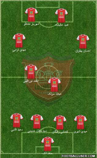 Persepolis Tehran Formation 2021