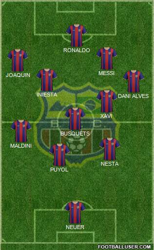 Barcelona FC (RJ) Formation 2021