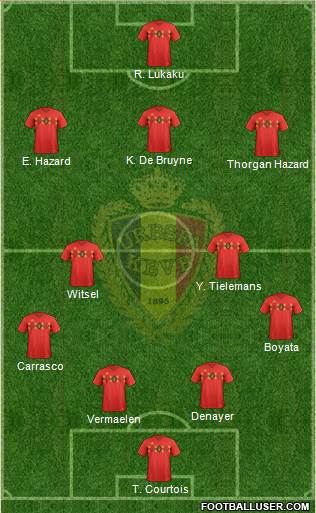 Belgium Formation 2021