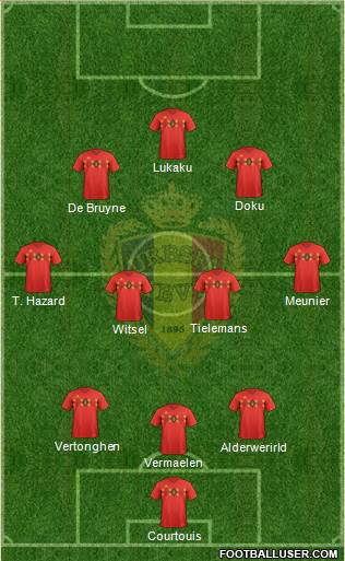 Belgium Formation 2021