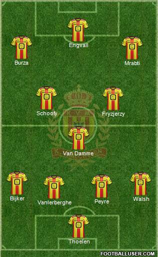 Yellow Red KV Mechelen Formation 2021