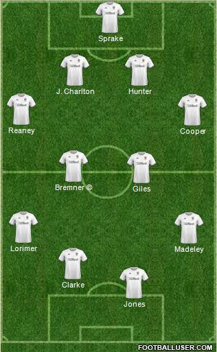 Leeds United football formation