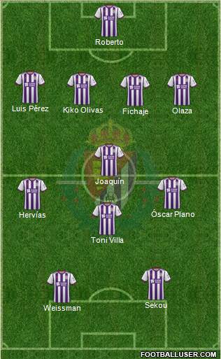 R. Valladolid C.F., S.A.D. Formation 2021