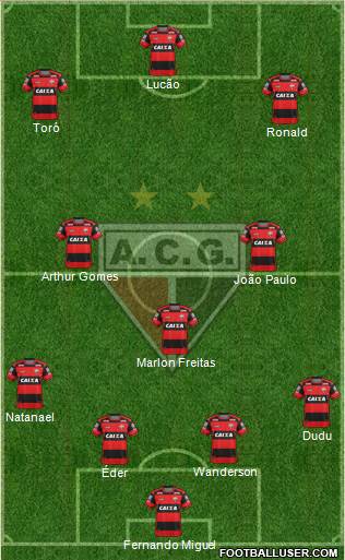 Atlético C Goianiense football formation