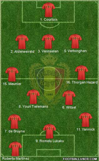 Belgium Formation 2021