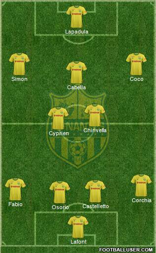 FC Nantes Formation 2021