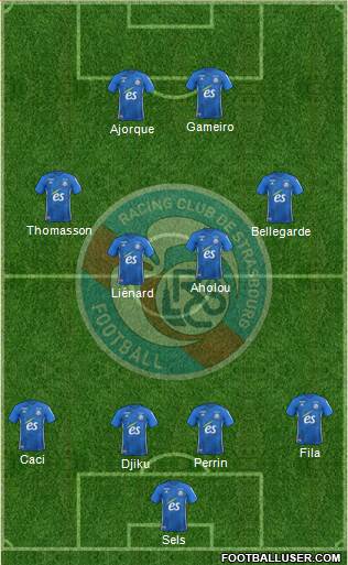 Racing Club de Strasbourg-Football Formation 2021