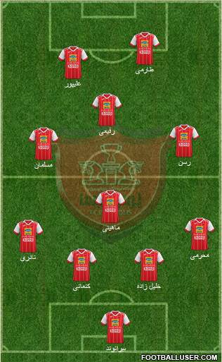 Persepolis Tehran Formation 2021