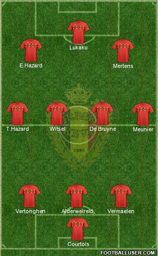 Belgium Formation 2021
