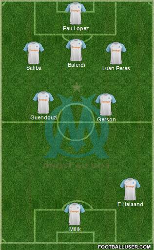 Olympique de Marseille Formation 2021
