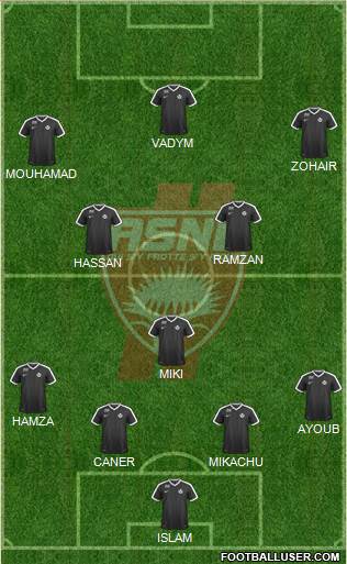 A.S. Nancy Lorraine football formation