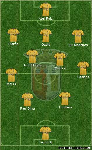 Sporting Clube de Braga - SAD football formation