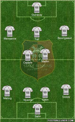 Stade Rennais Football Club football formation