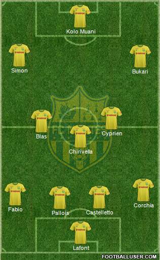 FC Nantes Formation 2021