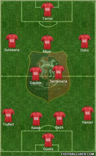 Stade Rennais Football Club football formation