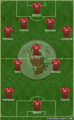 Foggia football formation