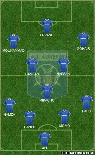 A.J. Auxerre Formation 2021