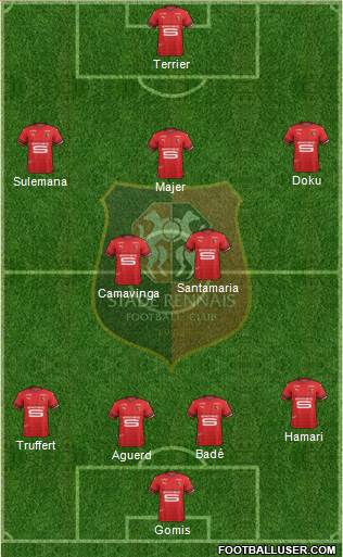 Stade Rennais Football Club Formation 2021