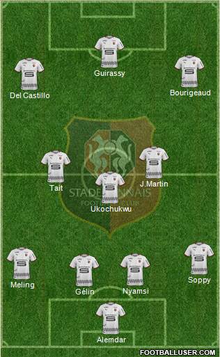 Stade Rennais Football Club football formation