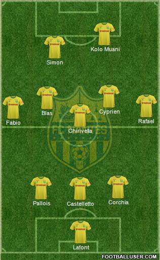 FC Nantes Formation 2021