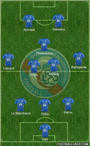Racing Club de Strasbourg-Football Formation 2021