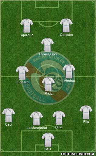 Racing Club de Strasbourg-Football Formation 2021