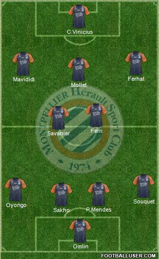 Montpellier Hérault Sport Club Formation 2021