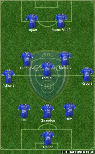 Esperance Sportive Troyes Aube Champagne Formation 2021