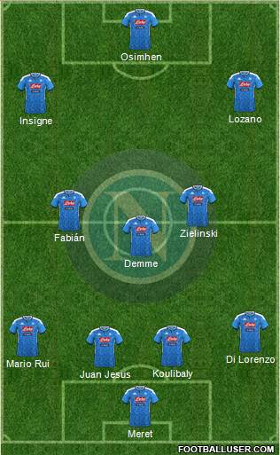 Napoli Formation 2021