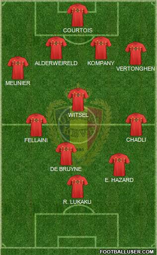 Belgium Formation 2021
