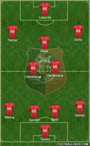 Stade Rennais Football Club football formation