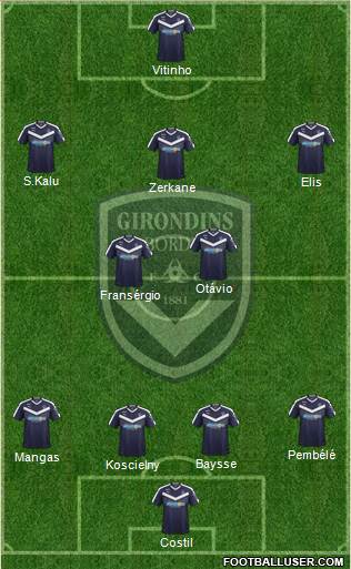 FC Girondins de Bordeaux Formation 2021