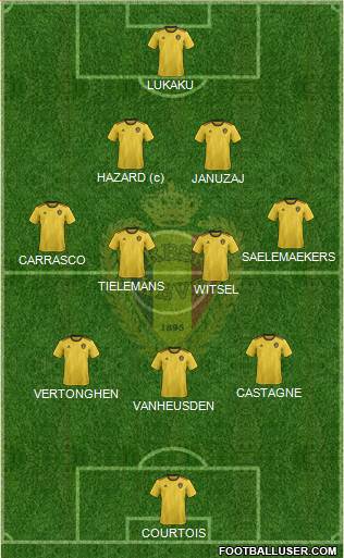 Belgium Formation 2021